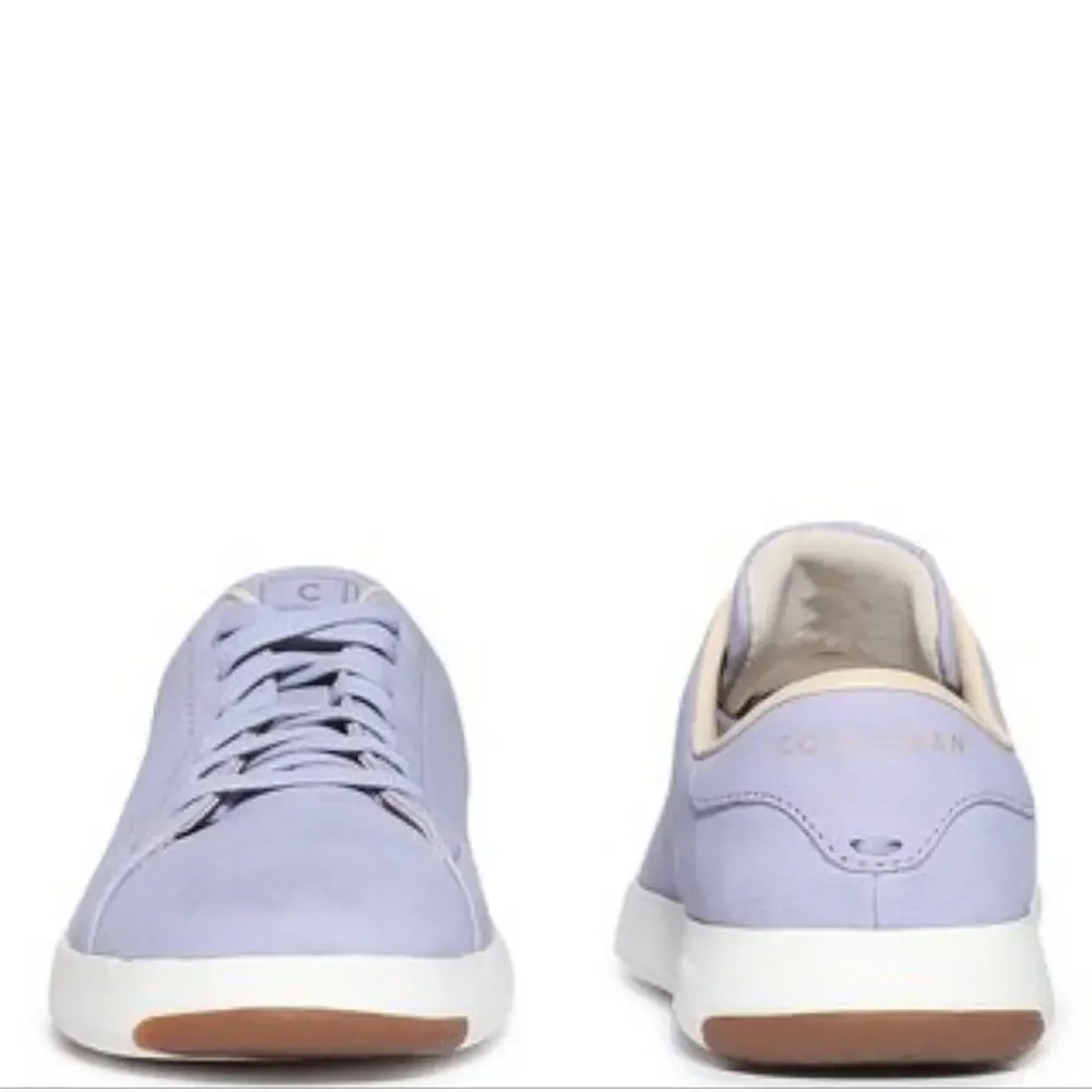 Cole Haan GrandPro Topspin Lavender Suede Leather Sneakers Low Top Shoes‎ 9.5